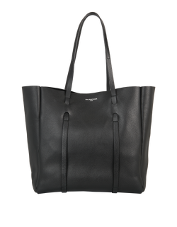 Everyday Tote, Leather, Black, MII, M/P, 2*